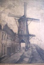 Cees Bolding.(1897-1979.De Molen van Ruysdael '28., Antiek en Kunst, Ophalen of Verzenden