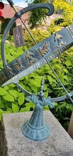 bronzen zonnewijzer // geen verzendkosten / nieuw dierenriem, Tuin en Terras, Huis en tuin decoratie Marie, Nieuw, Info@huisentuindecoratiemarie.nl