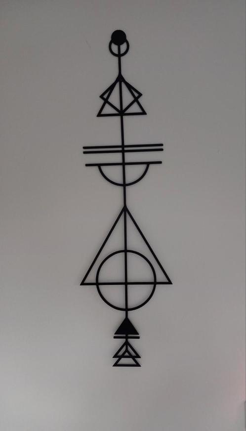 Metalen wanddecoratie voor binnen & buiten, NIEUW, Huis en Inrichting, Woonaccessoires | Wanddecoraties, Nieuw, Ophalen of Verzenden
