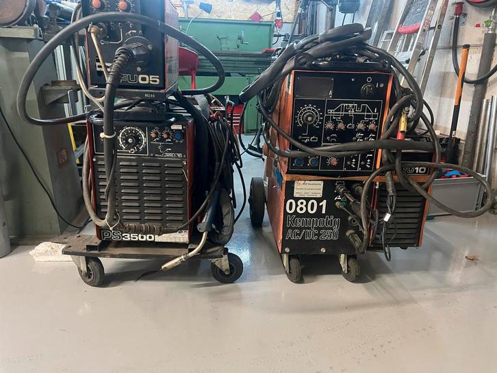 Kemppi Lasapparaten TIG en MIG/MAG, Doe-het-zelf en Verbouw, Gereedschap | Lasapparaten, Gebruikt, Tig, 250 ampère of meer, Ophalen