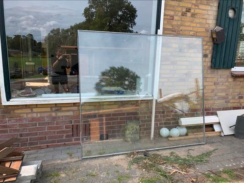 Dubbel glas, Doe-het-zelf en Verbouw, Glas en Ramen, Zo goed als nieuw, Gevelraam of Ruit, 160 cm of meer, Ophalen