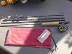 Te koop ABU hengel met reel voor vliegvissen, Ophalen of Verzenden, Zo goed als nieuw, Complete set