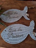 Placemat onderzetter vis riviera maison, Ophalen of Verzenden, Glas of Kopje