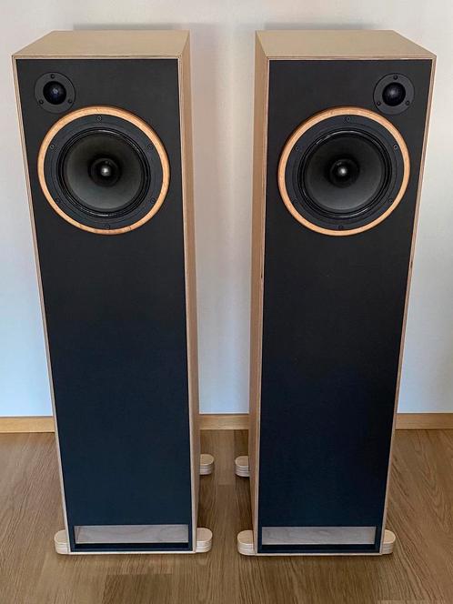 Zelfbouw TQWT speakers, Audio, Tv en Foto, Luidsprekers, Zo goed als nieuw, Front, Rear of Stereo speakers, Overige merken, Ophalen