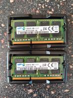 2X Samsung 8GB DDR3 L 1600 Mhz SODIMM Nieuw!, 1600 Mhz, Nieuw, DDR3, Ophalen of Verzenden
