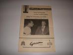 Programmaboekje Int Wielerwedstrijden Olympisch Stadion 1960, Verzamelen, Ophalen of Verzenden, Gebruikt, Overige sporten, Boek of Tijdschrift