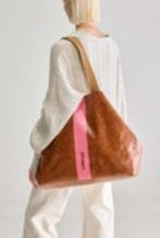 Xl tote bag bellerose, Sieraden, Tassen en Uiterlijk, Tassen | Damestassen, Ophalen of Verzenden, Zo goed als nieuw, Bruin, Shopper