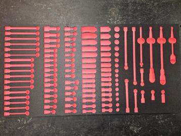 Diverse Snap on inlays z.g.a.n. beschikbaar voor biedingen