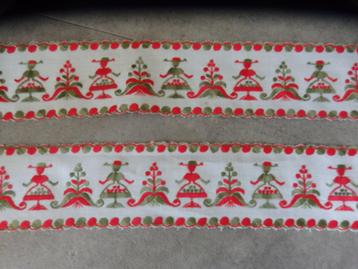 Lint/ Rand/kant met folklorische afbeelding Retro beschikbaar voor biedingen