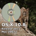 MAC OS X 10.8 op DVD zelden gebruikt, Ophalen of Verzenden, Zo goed als nieuw, MacOS
