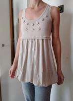 Beige Top Zonder Mouwen 36 S DFVV van vuuren, Kleding | Dames, Beige, Ophalen of Verzenden, Zo goed als nieuw, DFVV