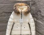 Witte Moncler Damesjas, Ophalen of Verzenden, Nieuw, Maat 38/40 (M), Wit