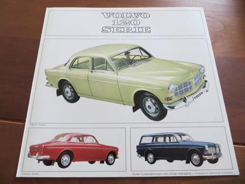 Folder Volvo 120-serie Volvo 121, Volvo 122S + Combi 1966, Boeken, Auto's | Folders en Tijdschriften, Zo goed als nieuw, Volvo