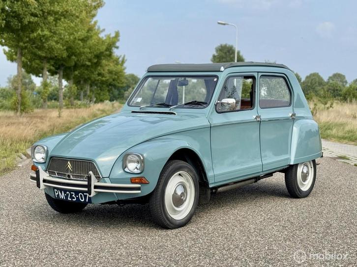 Citroen Dyane 4 AYA-2 1968 Topconditie, Auto's, Oldtimers, Te koop, Citroën, Benzine, Overige carrosserieën, Geïmporteerd, Blauw