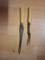 Vlees mes en vork antiek, Antiek en Kunst, Ophalen of Verzenden