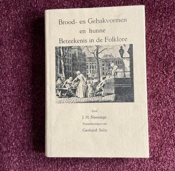 geschiedenis Nederlands brood en gebakvormen folklore boek beschikbaar voor biedingen