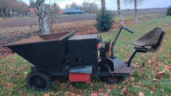 Dumper 1 cilinder diesel Deutz, Zakelijke goederen, Agrarisch | Werktuigen, Akkerbouw, Veehouderij, Overige, Transport, Ophalen