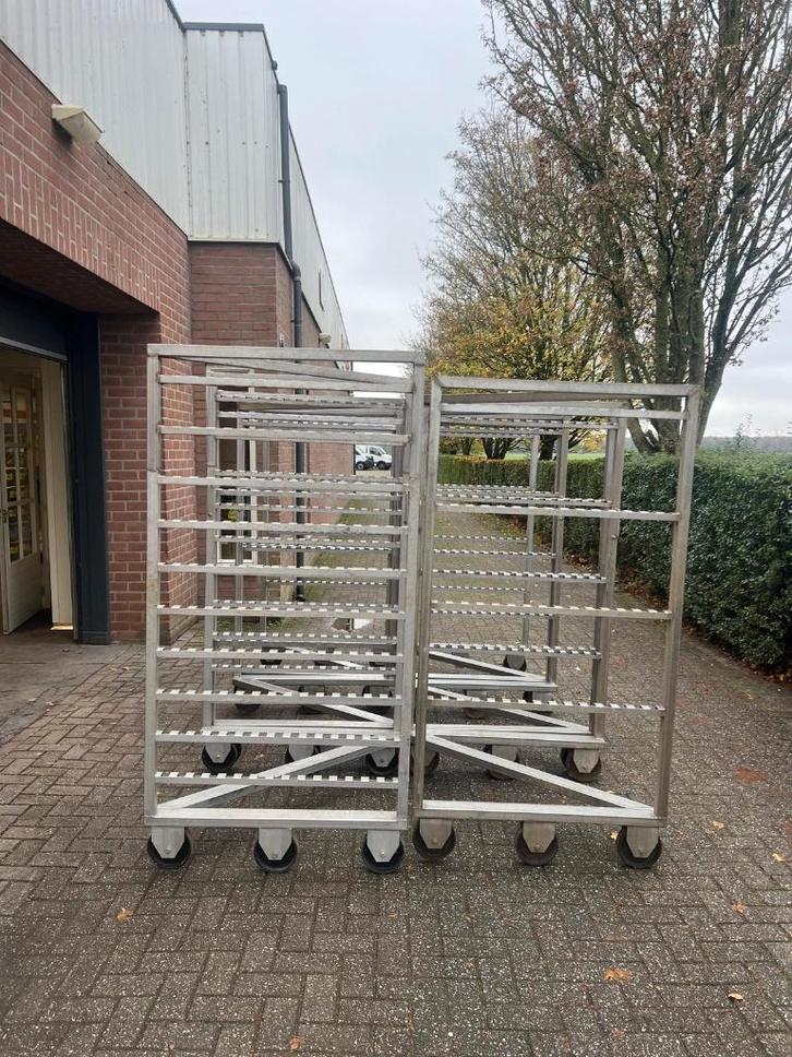 RVS rookwagens tbv vleeswarenproductie, Zakelijke goederen, Horeca | Food, Ophalen