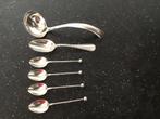 Zilver bestek.Jus lepel dessert lepel thee lepels , gemerkt., Antiek en Kunst, Ophalen of Verzenden, Zilver