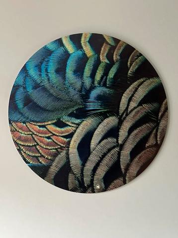 HIP ORGNL Peacock Feathers Round Formaat: Ø 80 cm