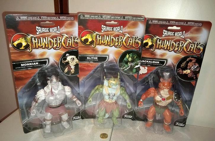 Funko Savage World Thundercats - Jackalman Monkian Slithe, Verzamelen, Poppetjes en Figuurtjes, Nieuw, Ophalen of Verzenden