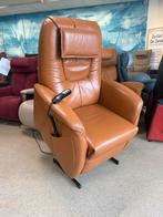 Himolla sta op stoel relax fauteuil 3 motoren gratis bezorgd, Verzenden, Nieuw, Leer