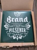 Brand bier pilsener reclamebord, Verzamelen, Ophalen of Verzenden, Nieuw, Reclamebord, Plaat of Schild, Brand