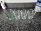 Bacardi glazen 4 stuks, Glas of Glazen, Ophalen of Verzenden, Overige stijlen, Glas