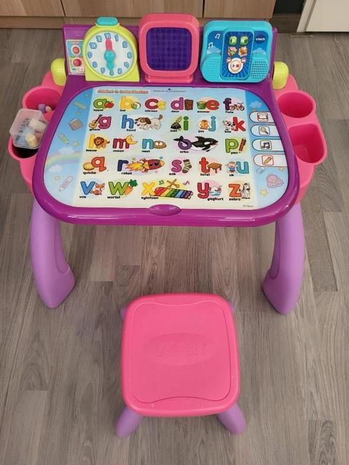 Super tof magisch bureau inclusief krukje, Kinderen en Baby's, Speelgoed | Speeltafels, Gebruikt, Ophalen