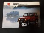 Suzuki SJ413 en SJ410 folder NL, Boeken, Ophalen of Verzenden, Overige merken, Suzuki, Zo goed als nieuw