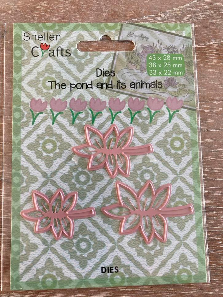 Snellen Crafts Dies - De vijver en zijn dieren, Hobby en Vrije tijd, Kaarten | Zelf maken, Nieuw, Ophalen of Verzenden