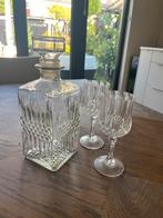 Antieke Glazen Karaf Set met Glazen, Antiek en Kunst, Antiek | Glas en Kristal, Ophalen