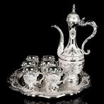 Marokkaanse theeset - theepot - theeservies, Huis en Inrichting, Woonaccessoires | Dienbladen, Ophalen of Verzenden, Nieuw