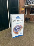 Geboortebord / Gestampte muisjes blauw / Een jongen, Ophalen of Verzenden, Zo goed als nieuw