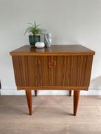 Vintage nachtkastje, Huis en Inrichting, Ophalen, Gebruikt