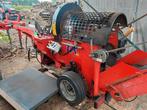 Zaagkloofmachine hakki pilke 1x42 met hatz 3 cilindermotor, Tuin en Terras, Kloofmachines, Ophalen, Gebruikt, Liggend, Hakki pilke