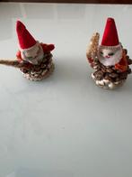 antieke kerst deco kestmannetjes, Ophalen of Verzenden, Gebruikt