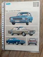Ford 20M 17M 15 M 12 M brochure 1968, Ford, Ophalen of Verzenden, Zo goed als nieuw, Ford