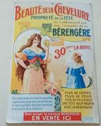 Vintage Berengere Haarverzorging Reclame Poster, Antiek en Kunst, Ophalen of Verzenden
