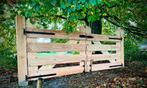 *Massief houten  boeren landhekken*, Ophalen, Nieuw, Hout, Tuinhek