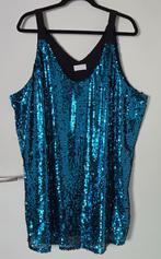 Flower Power, Disco, jaren 70 top mt 58 / 60, Ophalen of Verzenden, Nieuw, Maat 46/48 (XL) of groter, Kleding