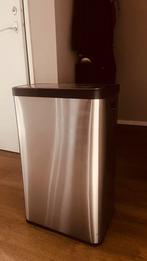 60l vuilnisbak met sensor (defect), Ophalen, Gebruikt, 40 liter of meer, Rvs