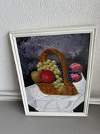 Schilderij fruit mand antiek, Antiek en Kunst, Kunst | Schilderijen | Klassiek, Ophalen