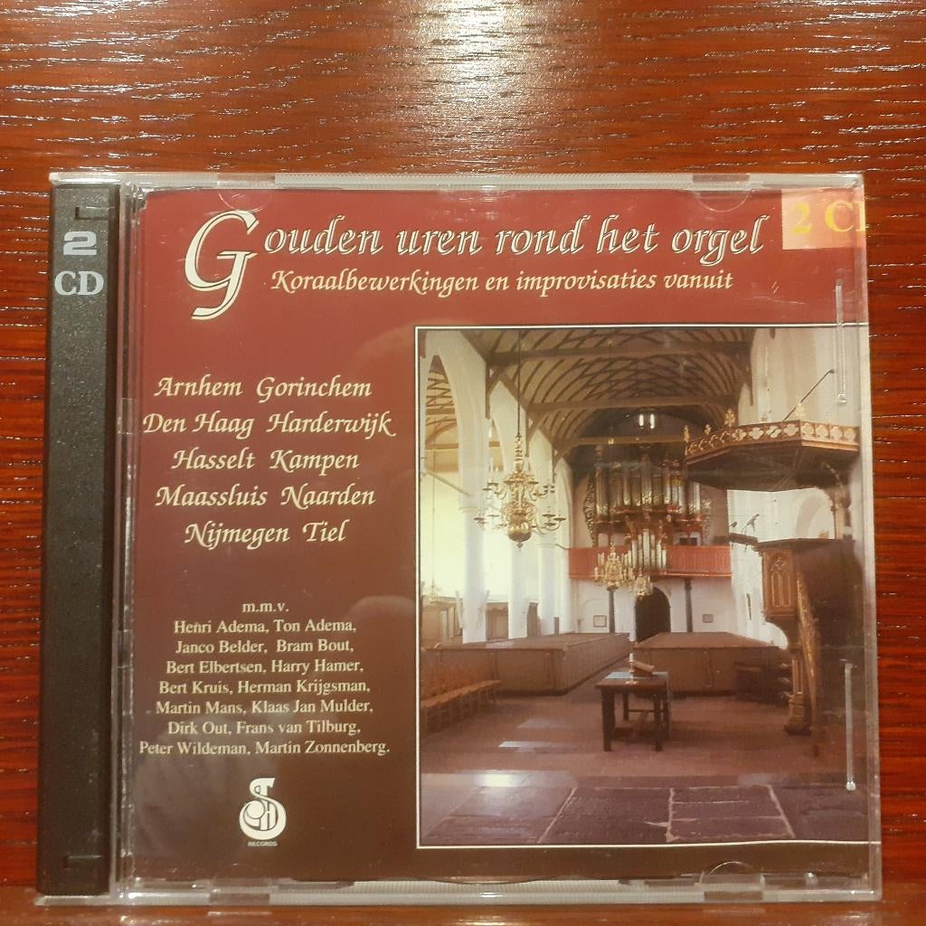 orgelcd Henri Adema Ton Adema Janco Belder Bram Bout Bert, Ophalen of Verzenden, Gebruikt, Overige genres