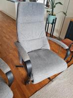 PROMINENT relaxstoelen 2x, met accu, UMBERTO TAN serie, stof, Huis en Inrichting, Fauteuils, Ophalen, Zo goed als nieuw, Stof