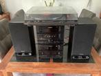 Midi Sony  stereotoren, met Technics  platenspeler SL- BD22, Ophalen, Gebruikt, Cassettedeck, Sony