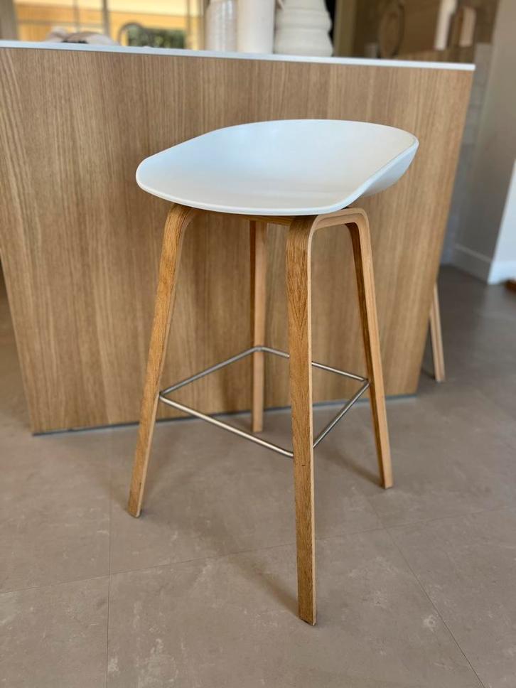 HAY barkruk H75, Huis en Inrichting, Barkrukken, Gebruikt, 60 tot 90 cm, 1 kruk, Ophalen