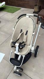 Quinny kinderwagen + wieg beige, Ophalen, Gebruikt, Quinny