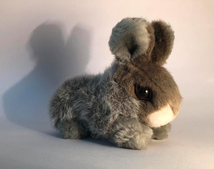 Klein stoffen baby konijntje, klein knuffeldiertje, Kinderen en Baby's, Speelgoed | Knuffels en Pluche, Zo goed als nieuw, Konijn