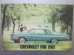 1961 CHEVROLET brochure, Engels, Boeken, Chevrolet, Ophalen of Verzenden, Zo goed als nieuw